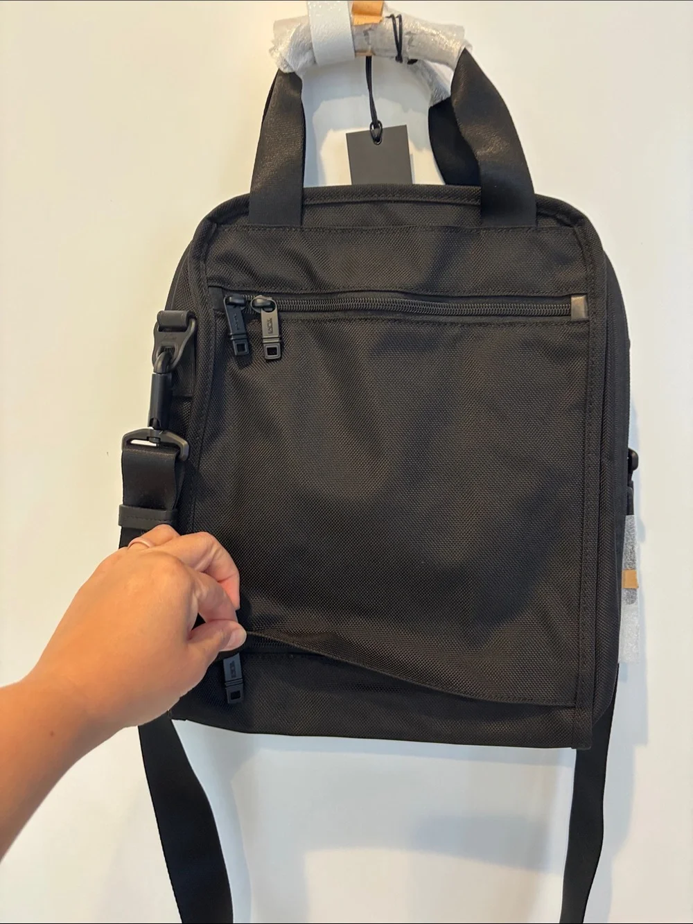 Tumi Black Medium Travel Tote
